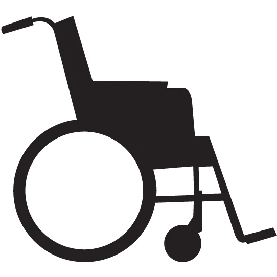 Knee Walker Black Manual Wheelchair