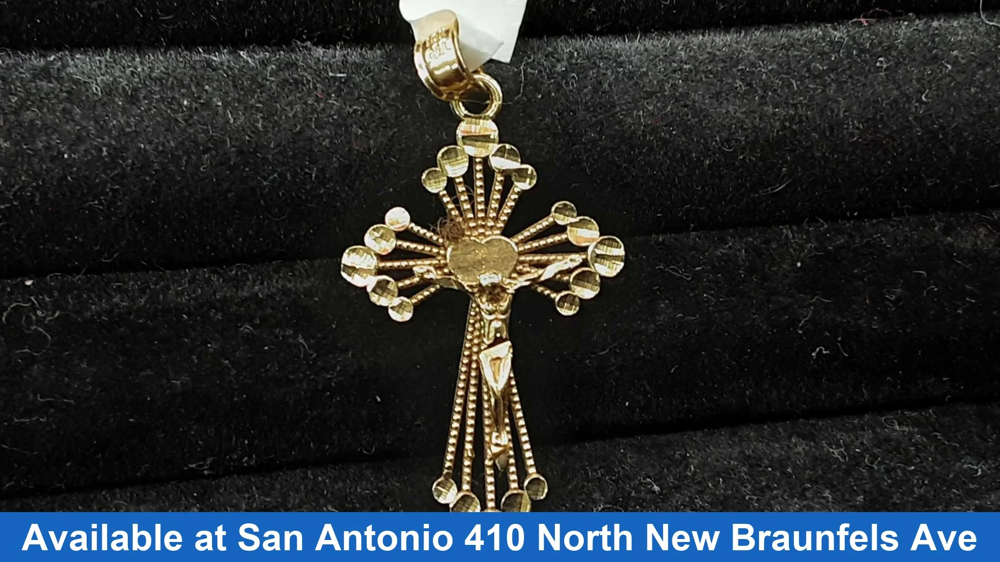 Religious Pendant - Yellow Gold 10k (.417) 2 grams