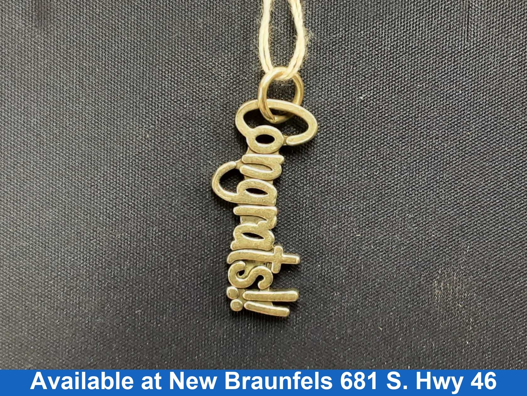 Symbol Pendant - Silver 2.3 grams