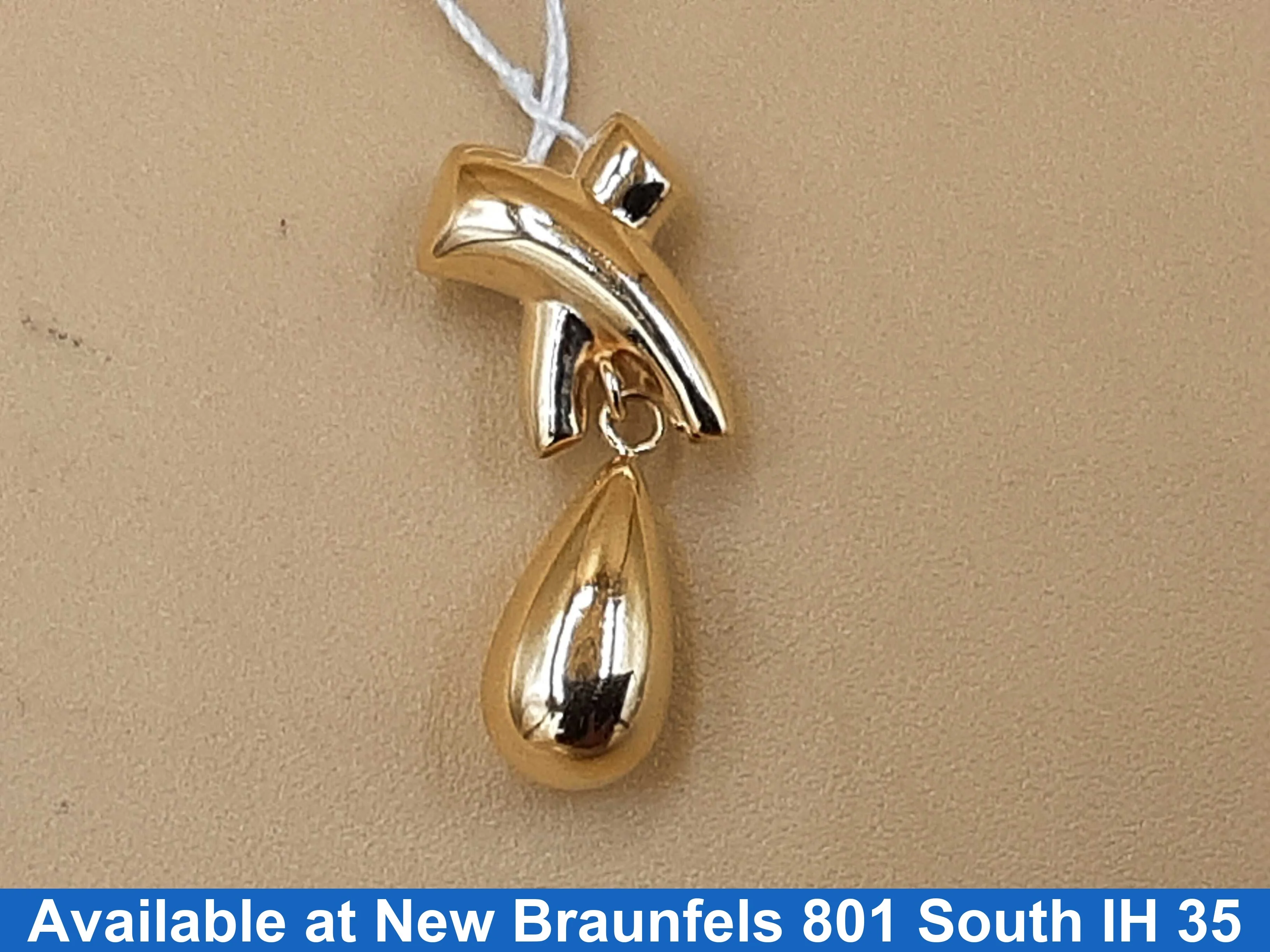 Symbol Pendant - Yellow Gold 14k (.585) 1.1 grams