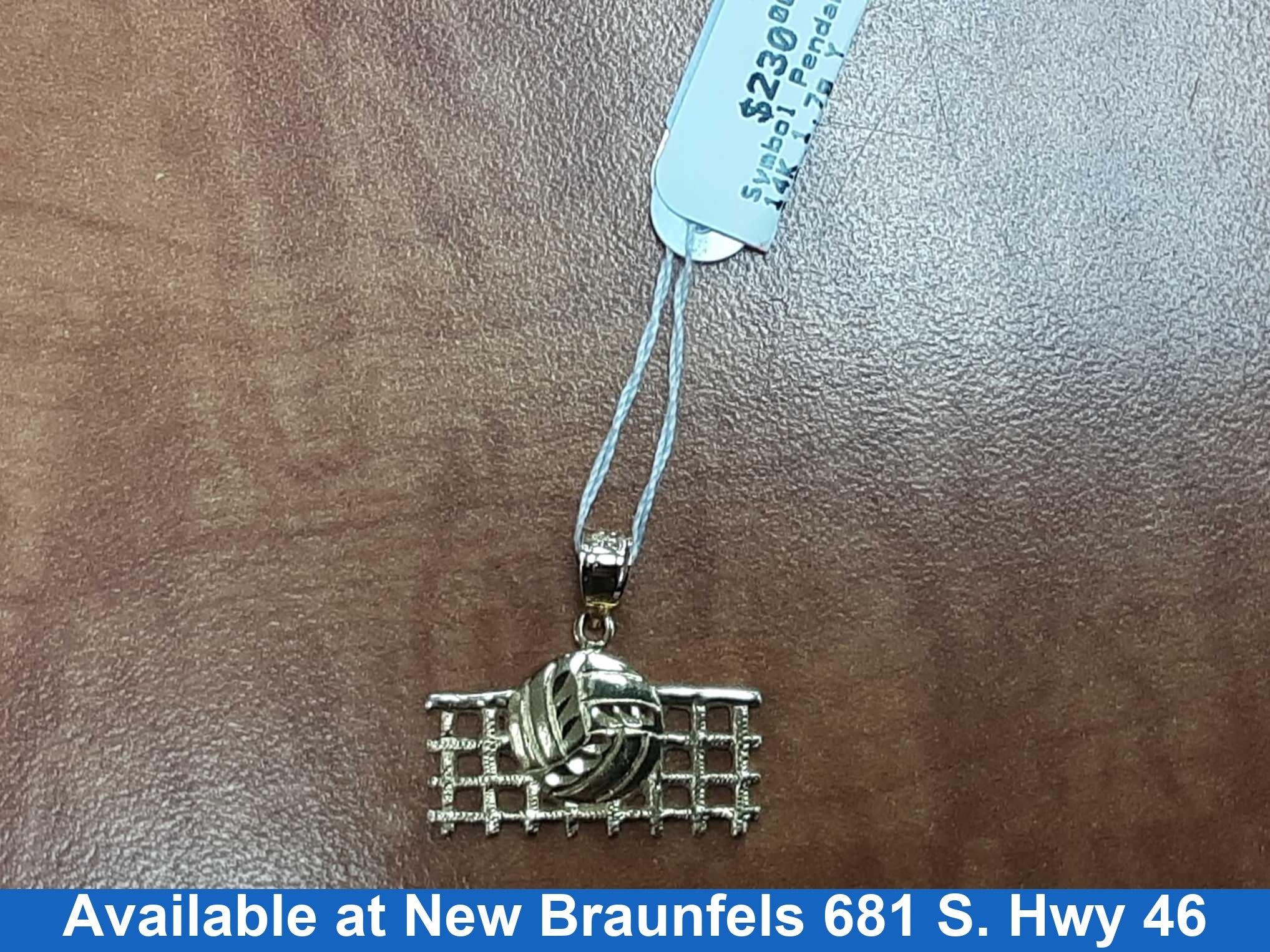 Symbol Pendant - Yellow Gold 14k (.585) 1.7 grams