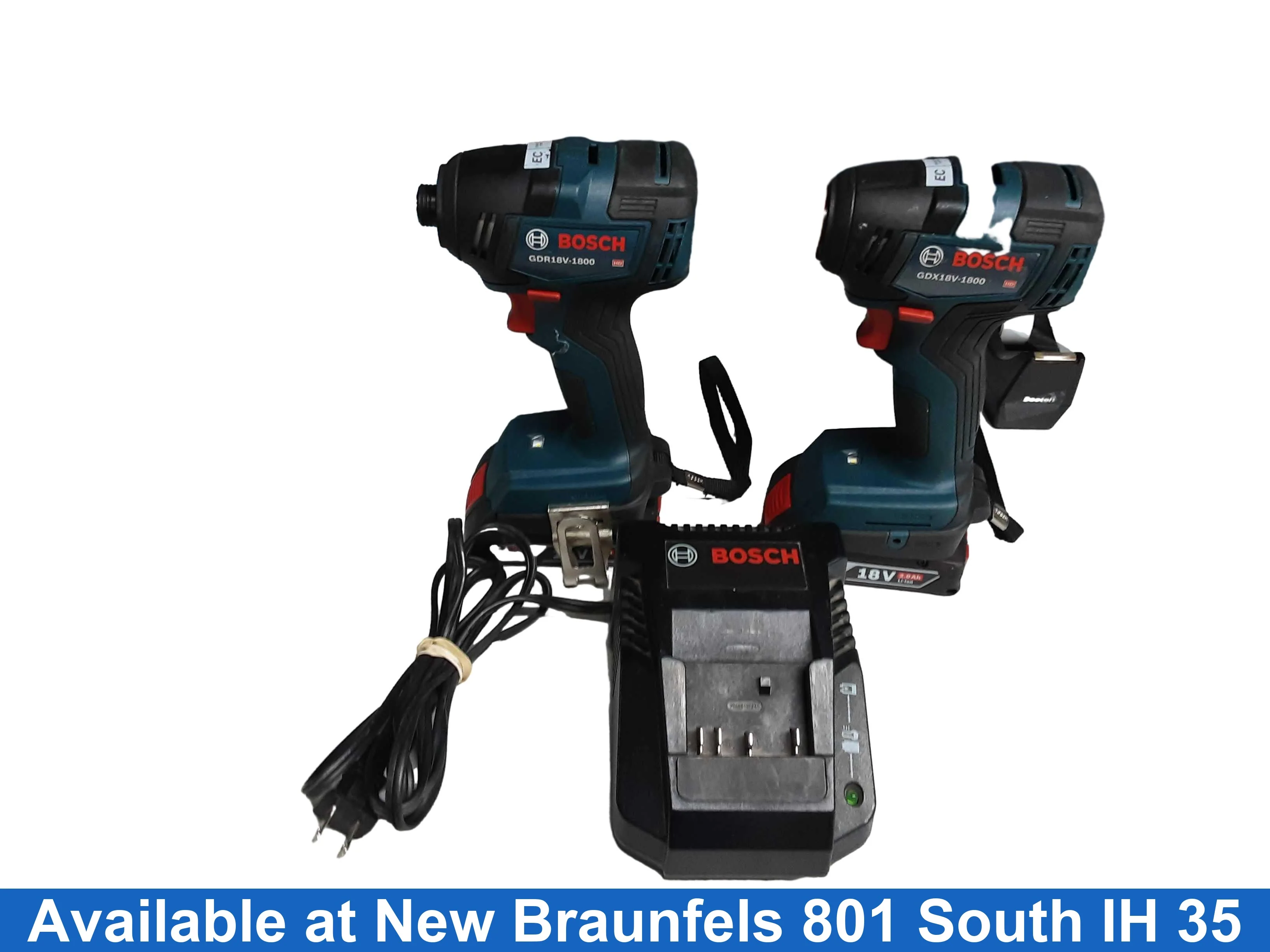 Bosch Gdr18v18003601jj2110 Blue Cordless Impact Drill